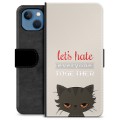 iPhone 13 Premium Wallet Case - Angry Cat