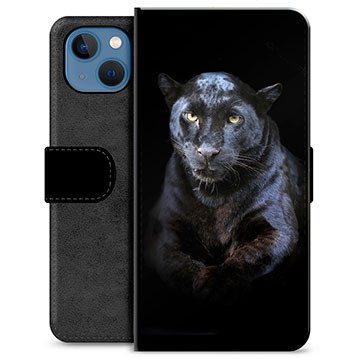 iPhone 13 Premium Wallet Case - Black Panther