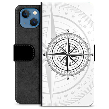 iPhone 13 Premium Wallet Case - Compass