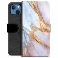 iPhone 13 Premium Wallet Case - Elegant Marble