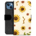 iPhone 13 Premium Wallet Case - Sunflower