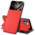 iPhone 13 Pro Front Smart View Flip Case - Red