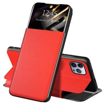 iPhone 13 Pro Front Smart View Flip Case - Red