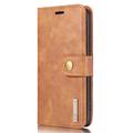 iPhone 13 Pro Max DG.Ming Detachable Wallet Leather Case - Brown