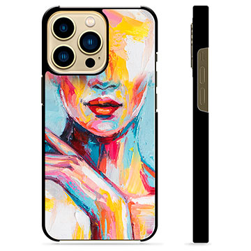 iPhone 13 Pro Max Protective Cover - Abstract Portrait