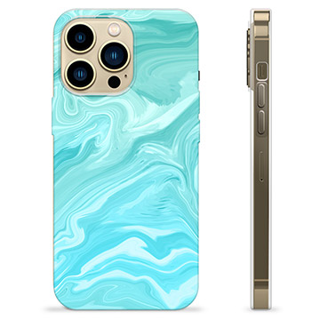 iPhone 13 Pro Max TPU Case - Blue Marble