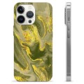 iPhone 13 Pro TPU Case - Olive Marble