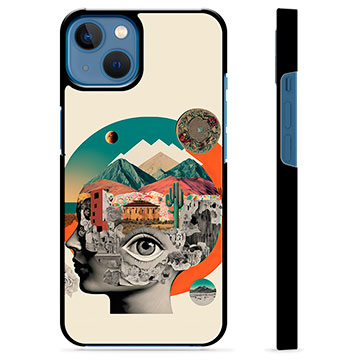 iPhone 13 Protective Cover - Abstract Collage