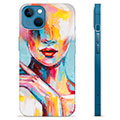 iPhone 13 TPU Case - Abstract Portrait