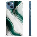 iPhone 13 TPU Case - Emerald Marble