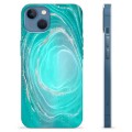 iPhone 13 TPU Case - Turquoise Swirl