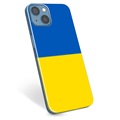 iPhone 13 TPU Case Ukrainian Flag - Yellow and Light Blue