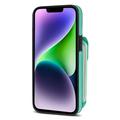 iPhone 14 All-in-One Case with Wallet & Strap - Mint