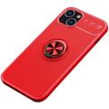 iPhone 14 Magnetic Ring Holder Case - Red