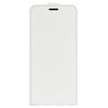 iPhone 14 Max Vertical Flip Case with Card Slot - White