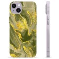 iPhone 14 Plus TPU Case - Olive Marble