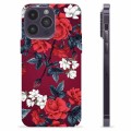 iPhone 14 Pro Max TPU Case - Vintage Flowers