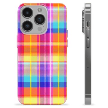 iPhone 14 Pro TPU Case - Flanel Shirt