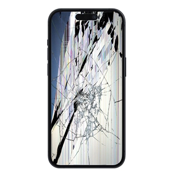 iPhone 15 LCD and Touch Screen Repair - Black - Grade A