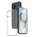 iPhone 15 Plus Northjo 3-in-1 Protection Set