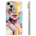 iPhone 15 Plus TPU Case - Abstract Portrait