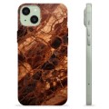 iPhone 15 Plus TPU Case - Amber Marble