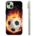 iPhone 15 Plus TPU Case - Football Flame