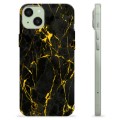 iPhone 15 Plus TPU Case - Golden Granite