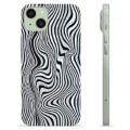 iPhone 15 Plus TPU Case - Mesmerizing Zebra