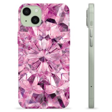 iPhone 15 Plus TPU Case - Pink Crystal