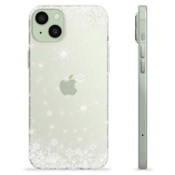 iPhone 15 Plus TPU Case - Snowflakes