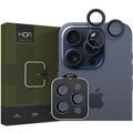 iPhone 15 Pro/15 Pro Max Hofi Camring Pro+ Camera Lens Protector - Navy Edge