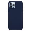 iPhone 15 Pro Liquid Silicone Case - Dark Blue