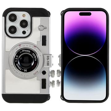 iPhone 15 Pro Max Camera Style Hybrid Case