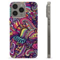 iPhone 15 Pro Max TPU Case - Abstract Flowers