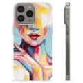 iPhone 15 Pro Max TPU Case - Abstract Portrait