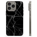 iPhone 15 Pro Max TPU Case - Black Lightning