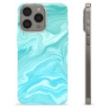 iPhone 15 Pro Max TPU Case - Blue Marble
