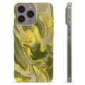iPhone 15 Pro Max TPU Case - Olive Marble