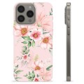 iPhone 15 Pro Max TPU Case - Watercolor Flowers