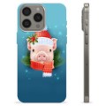iPhone 15 Pro Max TPU Case - Winter Piggy