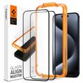 iPhone 15 Pro Spigen ALM Glas.tR Screen Protector - 2 Pcs.