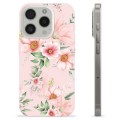 iPhone 15 Pro TPU Case - Watercolor Flowers