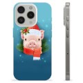 iPhone 15 Pro TPU Case - Winter Piggy