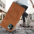 iPhone 15 Pro Vintage 2-in-1 Wallet Case with Removable Cover
