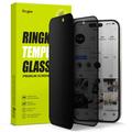 iPhone 15 Ringke TG Privacy Tempered Glass Screen Protector - Black Edge