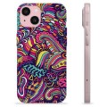 iPhone 15 TPU Case - Abstract Flowers