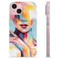 iPhone 15 TPU Case - Abstract Portrait