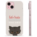 iPhone 15 TPU Case - Angry Cat