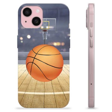 iPhone 15 TPU Case - Basketball